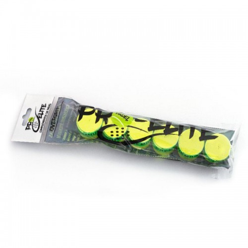 Overgrips Pro Elite Premium Plain Yellow 6 Units