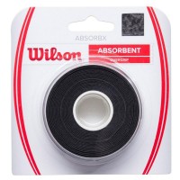 Overgrips Wilson AbsorbX Negro 3 Unidades