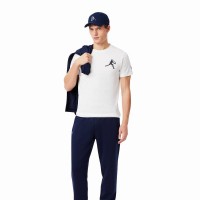 Pack Lacoste Novak Djokovic T-shirt blanc et casquette marine  Offre - Pas cher