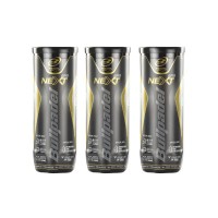 Pack of 3 Pots of Bullpadel Balls FIP Next Pro PADELPOINT Pack of 3 Pots of Bullpadel Balls FIP Next Pro