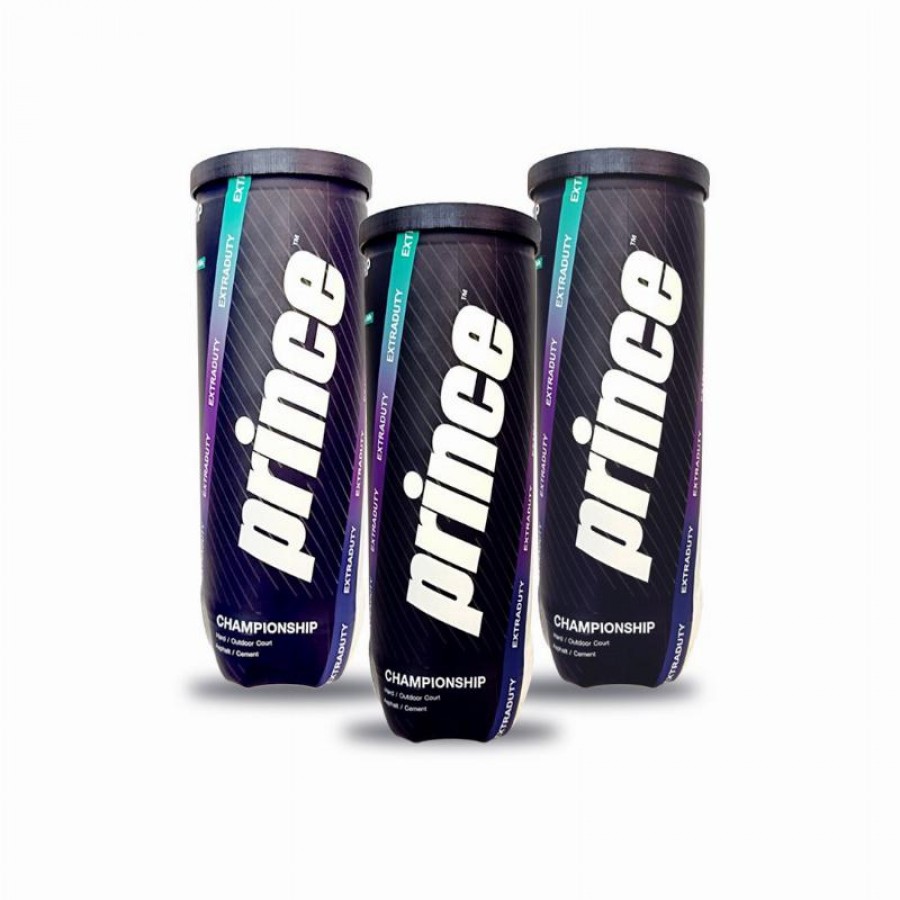 Confezione da 3 contenitori per palline Prince Championship Extraduty  Offerta + Economico