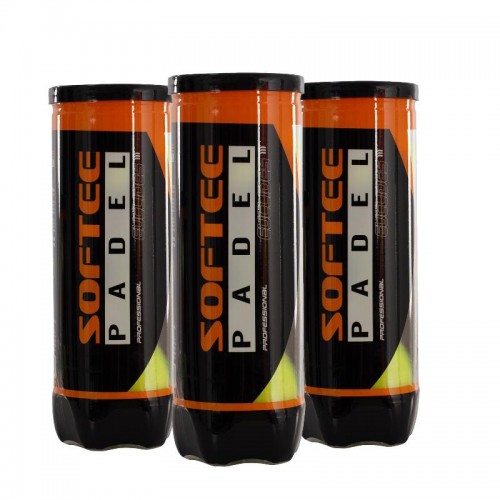 Pack of 3 Softee Euclides Ball Canisters Pack of 3 Softee Euclides Ball Canisters