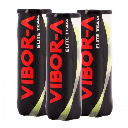 Pack de 3 Botes de Pelotas Vibora Elite Team Pack de 3 Botes de Pelotas Vibora Elite Team