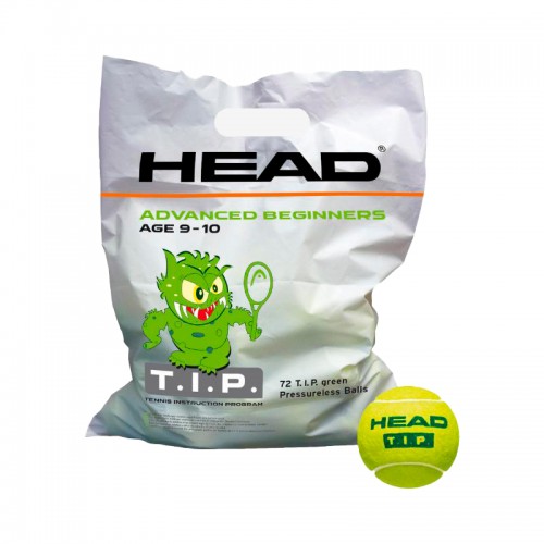 Pack de 72 Pelotas Head T.I.P. Green Pack de 72 Pelotas Head T.I.P. Green