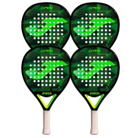 Pack Joma Open Negro Verde Fluor  X4  Oferta + Barato