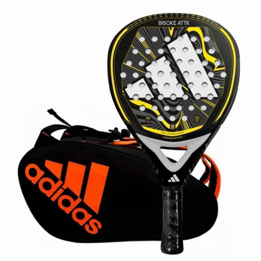 Pack Pala Adidas Bisoke Attack 2024 con Paletero  Oferta + Barato
