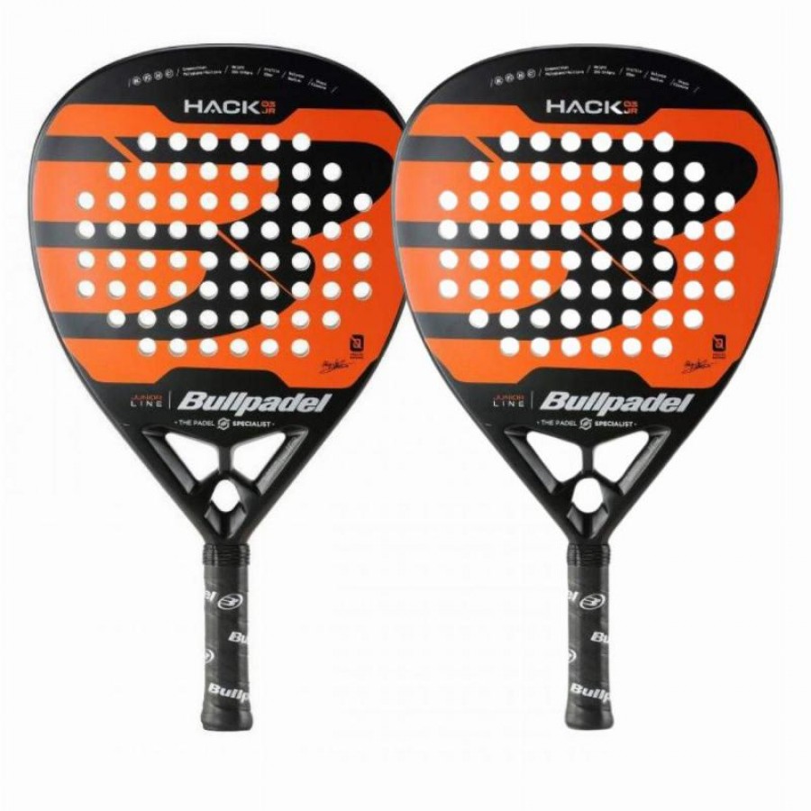 Pack Pala Bullpadel Paquito Navarro Hack 03 Junior 2024 X2  Oferta + Barato