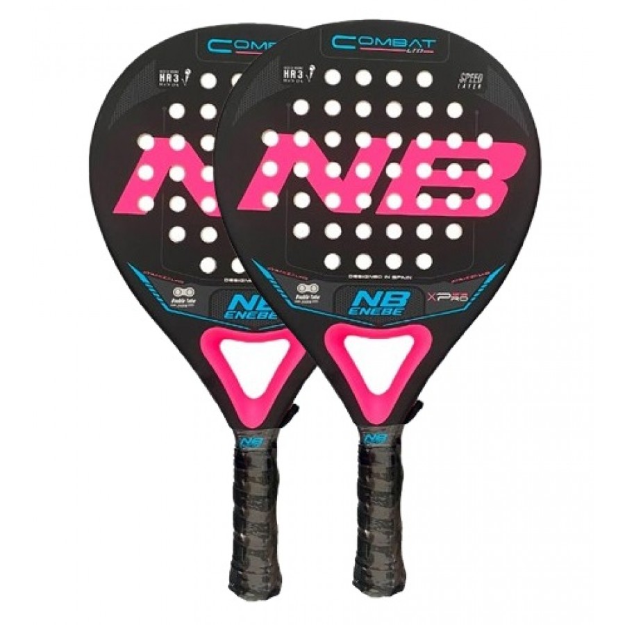 Pack Pala Enebe Combat Rosa X2  Oferta + Barato
