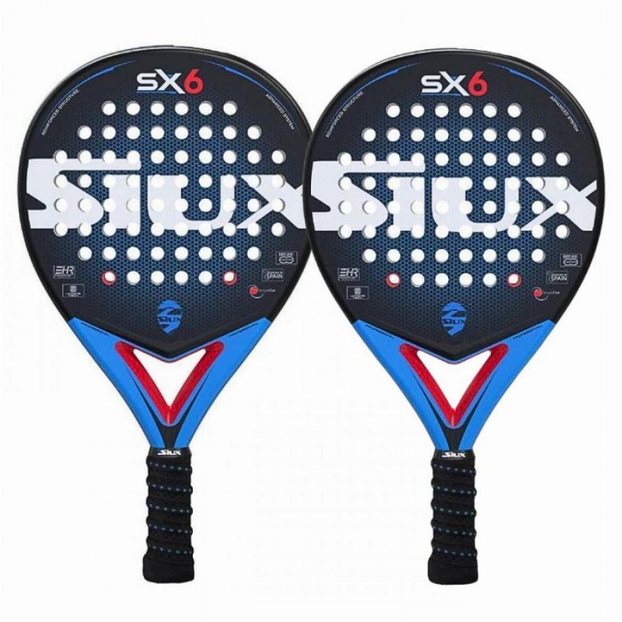 Pack Pala Siux SX6 X2  Oferta + Barato