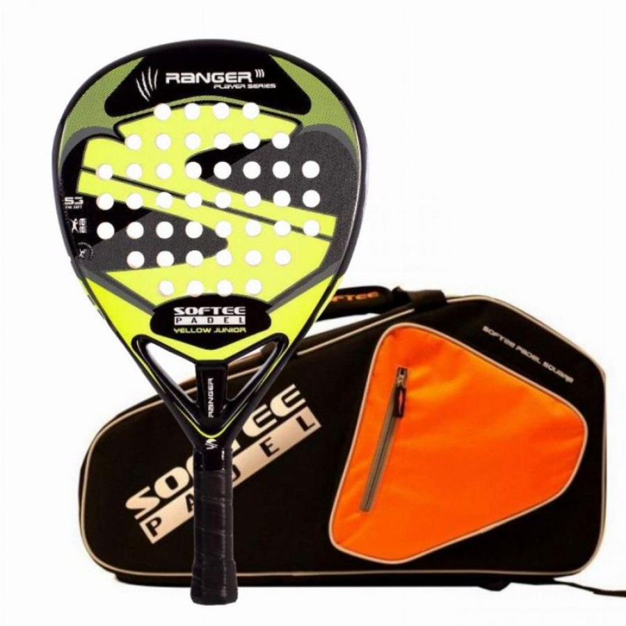Pack Pala Softee Ranger Yellow Junior y Paletero  Offer + Cheap