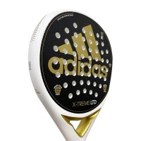 Raquette adidas X-Treme en or blanc  Offre - Pas cher