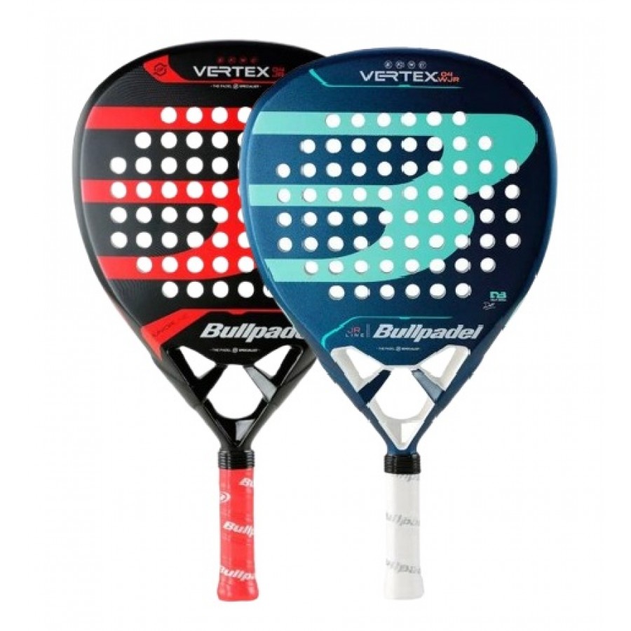 Pala Bullpadel Delfi Brea Vertex Woman Junior 2024 y Tello Vertex 04 Junior 2024  Oferta + Barato