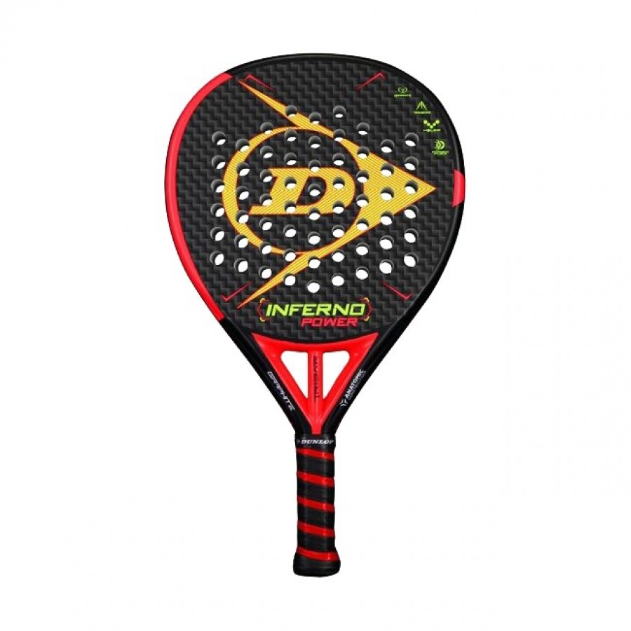 Pala Dunlop Inferno Power Negro  Oferta + Barato