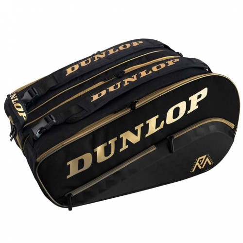Paletero Dunlop Elite Negro Dorado Paletero Dunlop Elite Negro Dorado