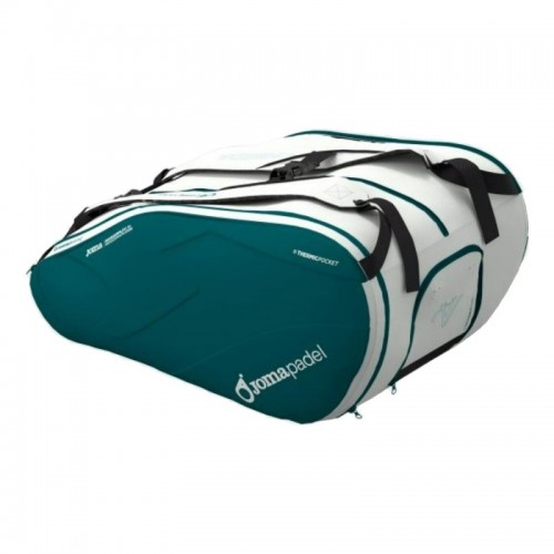Paletero Joma Vero Virseda Padel Verde Blanco