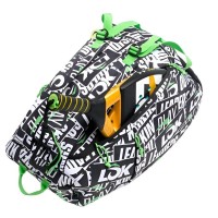 Borsa da padel Lok One DNA nera grigio scuro lime  Offerta + Economico