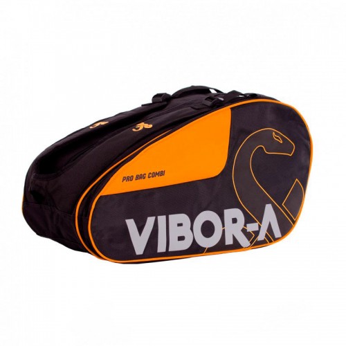 Paletero Vibora Pro Bag Combi Negro Naranja Paletero Vibora Pro Bag Combi Negro Naranja