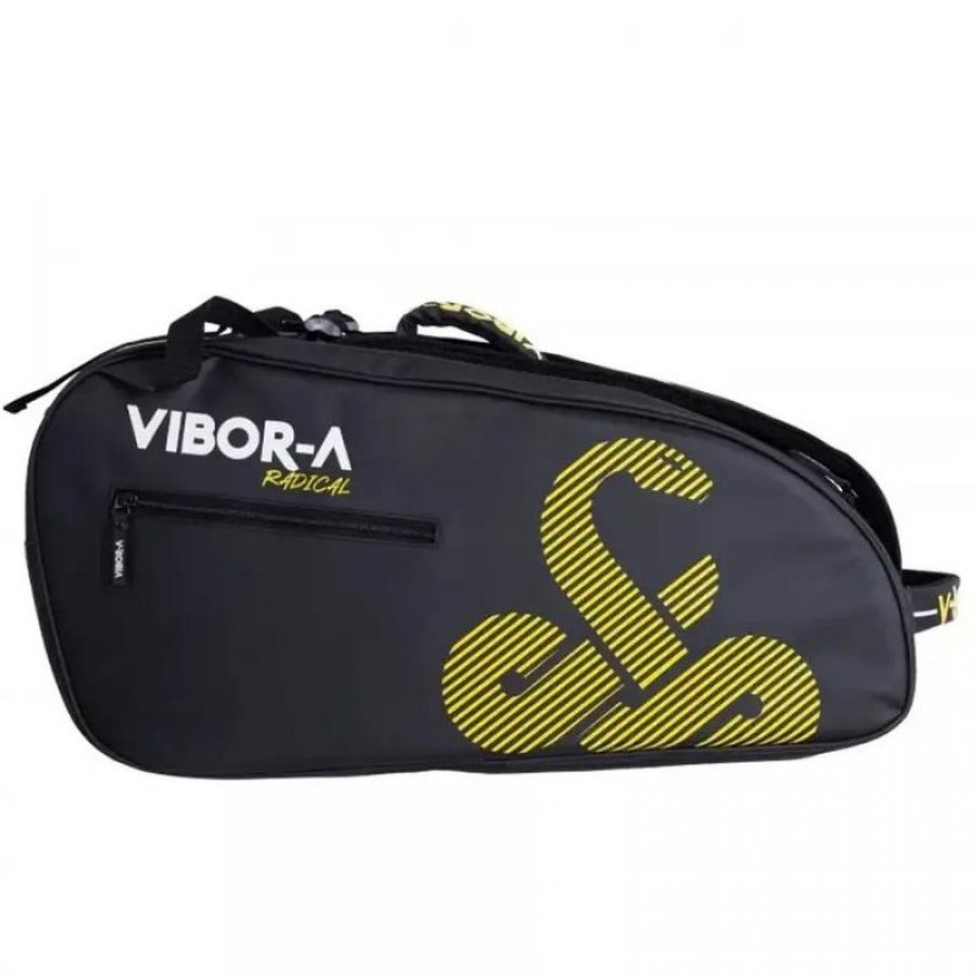 Paletero Vibora Radical Negro Amarillo