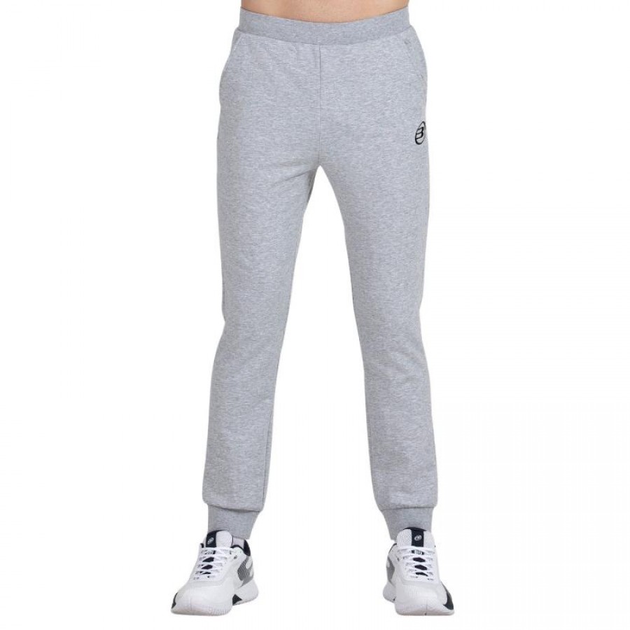 Pantalon Bullpadel Basar Gris Medio Vigore  Oferta + Barato