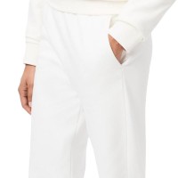 Pantalon Lacoste Sport Algodon Blanco Mujer  Oferta + Barato