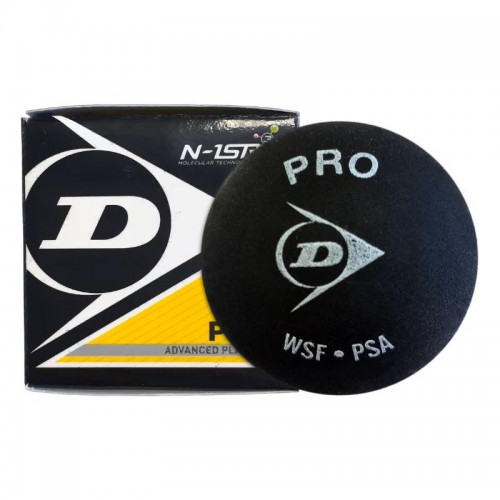 Pelota Squash Dunlop Pro Doble Punto Amarillo Pelota Squash Dunlop Pro Doble Punto Amarillo