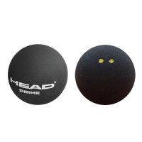 Pelota Squash Head Prime Doble Punto Amarillo 3 Unidades  Oferta + Barato
