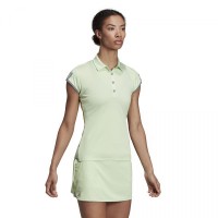 Polo Adidas Club 3 Stripes Verde Gris