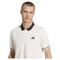 Polo Adidas Legacy Blanco Tiza
