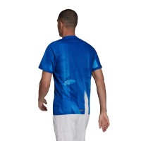 Adidas Tennis Tokyo FreeLift HeatReady Royal T-shirt - Barata Oferta Outlet