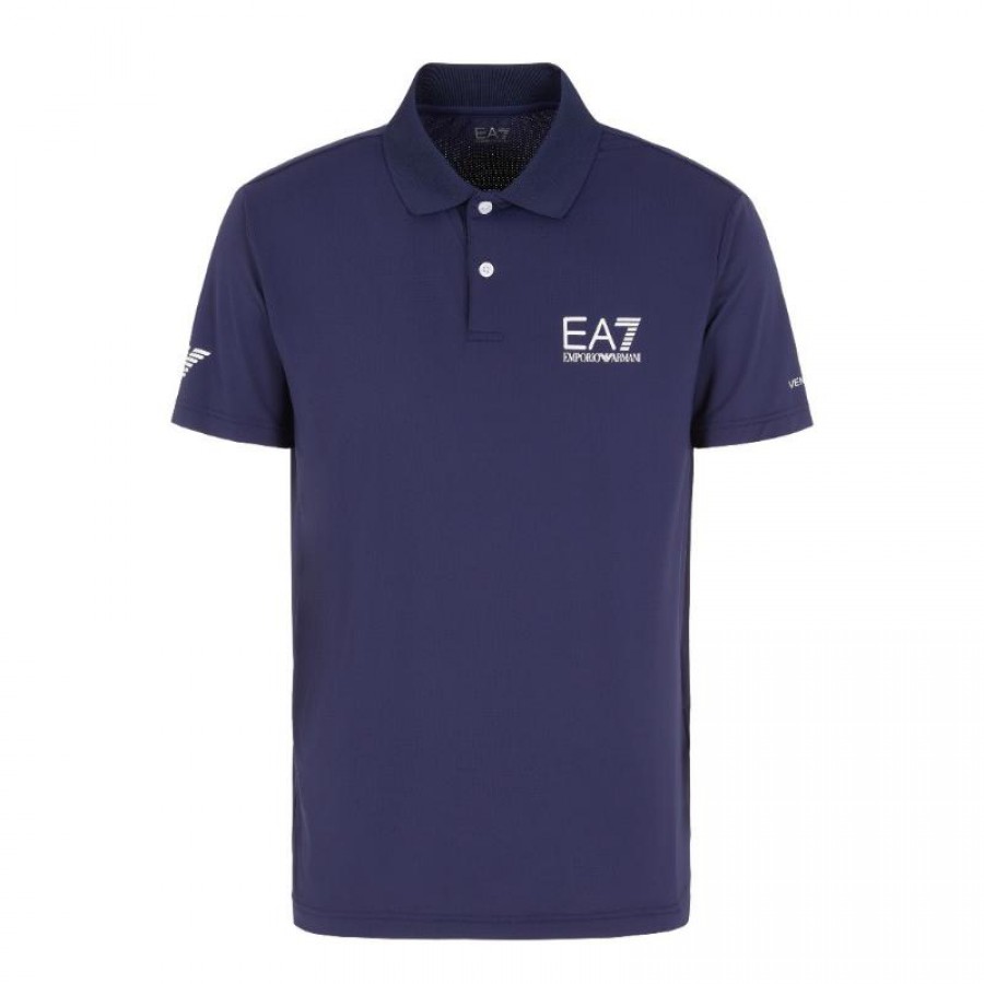 Polo Armani EA7 Ventus 7 Azul Marino