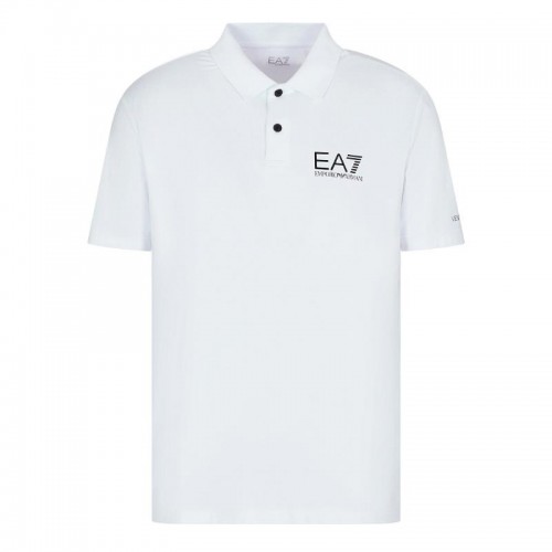 Polo Armani EA7 Ventus 7 Blanco