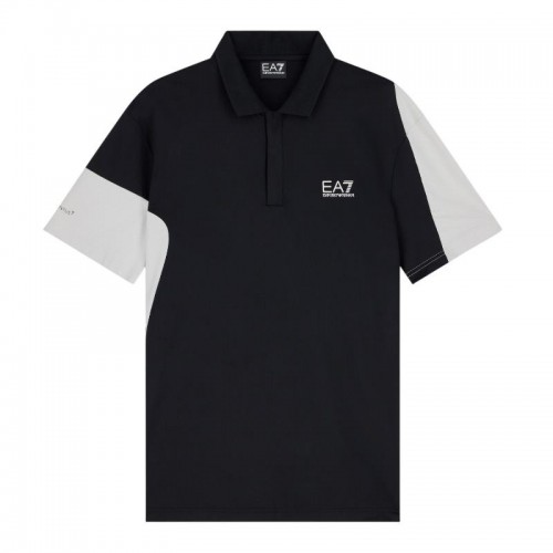 Polo Armani EA7 Ventus 7 Regular Negro