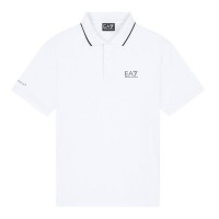Polo Armani EA7 Ventus 7 Tennis Pro Regular Blanco