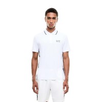 Polo Armani EA7 Ventus 7 Tennis Pro Regular Blanco