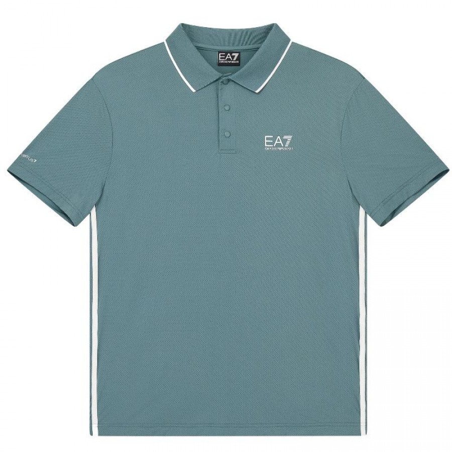 Polo Armani EA7 Ventus 7 Tennis Pro Regular Verde