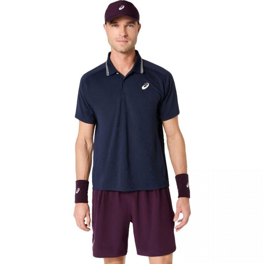 Polo Asics Game SS Top Azul Oscuro
