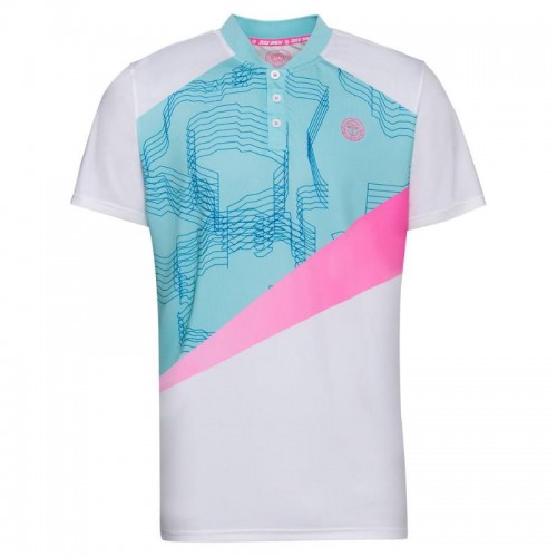 Polo Bidi Badu Kesar Blanco Menta Rosa Polo Bidi Badu Kesar Blanco Menta Rosa