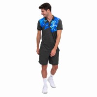 Polo Bidi Badu Spike Gris Oscuro Azul  Oferta + Barato