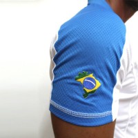 Polo Brazil Fabio White Blue