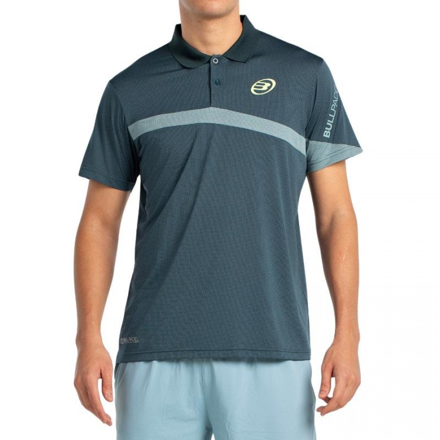 Polo Bullpadel Lucir Verde Oscuro Vigore  Oferta + Barato