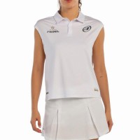 Polo Bullpadel Premier Padel Acido Blanco  Oferta + Barato