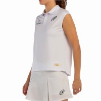 Polo Bullpadel Premier Padel Acido Blanco  Oferta + Barato