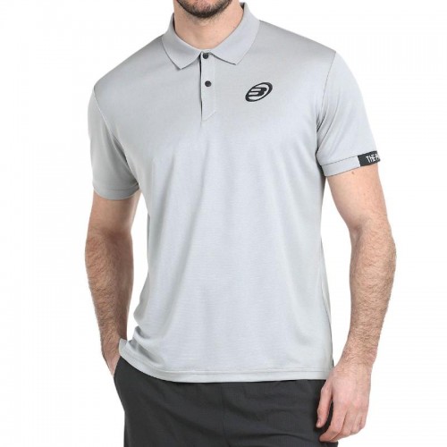 Polo Bullpadel Unete Gris Perla Bicolor Polo Bullpadel Unete Gris Perla Bicolor