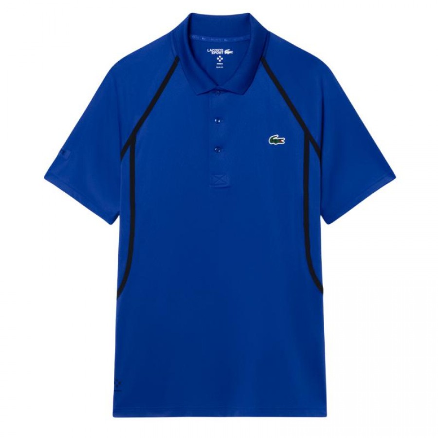 Polo Lacoste Daniil Medvedev Azul Cobalto
