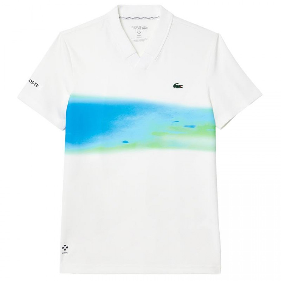 Lacoste Daniil Medvedev Polo Regular Bianco  Offerta + Economico