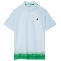 Polo Lacoste Daniil Medvedev Ultra Dry Azul Claro Verde  Oferta + Barato