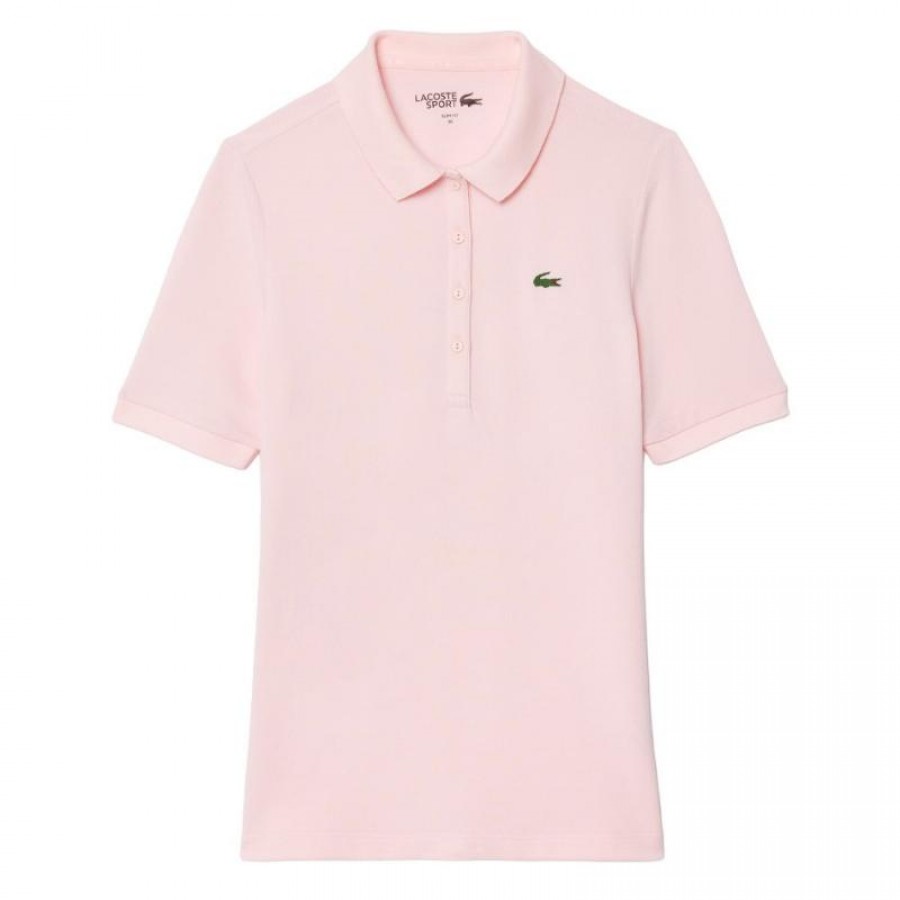 Polo donna Lacoste Pique rosa  Offerta + Economico