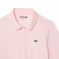 Polo donna Lacoste Pique rosa  Offerta + Economico