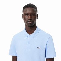 Polo Lacoste Regular Fit Algodon Blu Pastello  Offerta + Economico