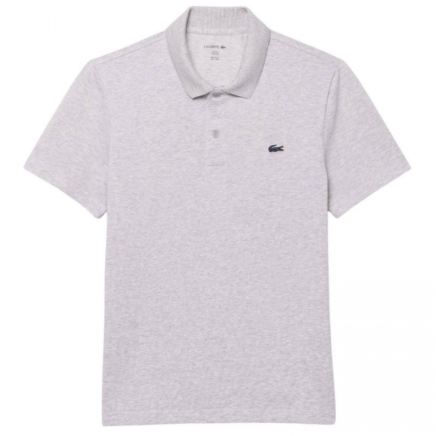 Polo Lacoste Regular Fit Algodon Gris Vigore  Oferta + Barato